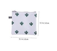 LRXIYODE 4Pcs Tampon Bags for Purse Womens Reusable Period Pouches with Zipper Multipurpose Sanitary Napkin Storage for Pads Coins Cards and Small Essentials