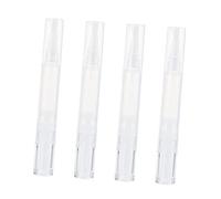 LRXIYODE 4pcs Twisting Lip Gloss Applicator Pens Portable Lip Oil Dispenser Tubes for Nail Nutrition Oil Concealer Refillable and Leak