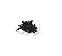 LRXIYODE 4pcs Vintage Flower Hair Claw Clips for Women Nonslip Matte Finish Strong Hold for Thick and Thin Hair Lightweight Retro Accessories with Elegant Floral Design