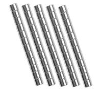 LRXIYODE 5 Packs Cylindrical Nail Magnets for Gel Polish Nail Art Tools Magnetic Cat Eye Effect Accessories for Professional and Beginner Manicure Portable