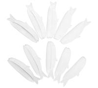 LRXIYODE 5 Pairs Reusable Silicone Eyelash Lift Pads Whale Shape Self-Adhesive Lash Curler Cushions for Eyelash Perming Salon Use Soft Lash Lifting Shields