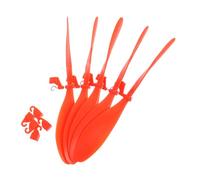 LRXIYODE 5 Sets Model Airplane Propeller Plastic DIY Aircraft Parts for Students Science Projects Workshop Use Balanced Blades for Helicopter Repair and Outdoor Flying