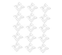 LRXIYODE 50Pcs Bandage Clips with Aluminum Buckles Durable Fasten Clips for Securing at Home for Daily Use and Construction