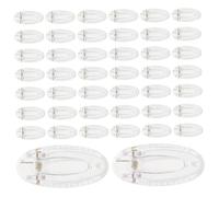 LRXIYODE 50pcs Clip DIY Hair Clip Bases Unfinished Plain Snap Barrettes Craft Supplies for Boys and Girls Hair Craft for Bows Making Material for Women Girls