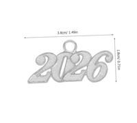 LRXIYODE 50pcs Graduation Cap Charms Tassel Pendants for Jewelry Crafting and Accessories Gold Silver Graduate Year Decorations for Necklace Bracelet Earrings Academic Achievement DIY Craft
