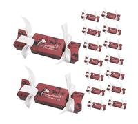 LRXIYODE 50pcs Graduation Party Favors Paper Candy Boxes Red Graduation Treats Holders for Small Gifts Snacks Nuts Chocolates Creative Festival Decoration Boxes