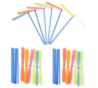 LRXIYODE 50pcs Hand Whirl Dragonfly for Plastic Flying Helicopter for Outdoor Fun and Birthday Safe and Great for Family Play Random Color