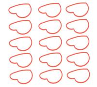 LRXIYODE 50Pcs Heart-shaped Elastic Band Trick Magician Props for Stage Performance and Party Funny Conjuring Bands for Incredible Knot and Vanishing Effects