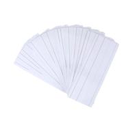 LRXIYODE 50pcs Reusable Learning Sentence Strips Word Cards for School Classroom Supplies Dry Erasable Writing Surface Letter Teaching Cards for Language and Speech Practice