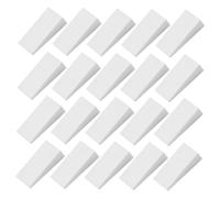 LRXIYODE 50pcs Triangular Makeup Sponges Cosmetic Applicator Sponges Foundation Cream Puff Dry and Wet Dual-use Skin-friendly Small Wedges for Face Powder and Liquid Makeup