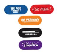 LRXIYODE 5Pcs Anti-peeping Webcam Covers for Laptop Tablet Phone Privacy Protection Camera Safety Stickers Prevent Unauthorized Access