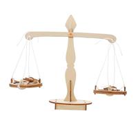 LRXIYODE 5pcs Balance Scale Science Kit for Stem Educational with Guided DIY Assembly Portable Physics Experiment for Home and School Learning