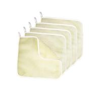 LRXIYODE 5pcs Exfoliating Shower Towels Bath Scrub Towels for Dead Skin Removal Body and Face Exfoliator Soft Bathing Cloths for Gentle Skin Cleansing