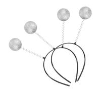 LRXIYODE 5pcs Glitter Ball Antenna Headband Space Themed Headband for Martian Party Accessories Stylish and Fun for Women