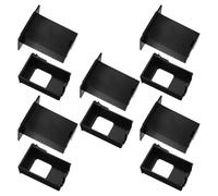 LRXIYODE 5pcs Guitar Battery Case Plastic Box Holder for Active Pickup Acoustic Guitar Pickup Battery Box Replacements for Instrument
