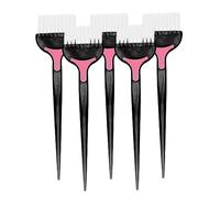 LRXIYODE 5PCS Hair Dye Applicator Brush for Home and Salon Single Sided Inverted Film Hair Oil Treatment Comb for Professional and DIY Styling