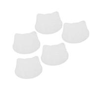 LRXIYODE 5PCS Mini Cat Plush Blanket Small Furry Rug Soft Dollhouse Carpet Portable Lightweight Miniature Mat for Desk Shelf Nursery Decor Easy Clean