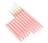 LRXIYODE 5pcs Nail Art Liner Pens Set 5mm-25mm Brushes Fine Thin Nail Art Drawing Tools for Manicure Salon and Home