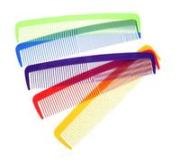 LRXIYODE 5PCS Oversized Giant Hair Styling Comb Extra Large Plastic Prank Props for Halloween Carnival Funny Performance Accessories Red Yellow Purple Blue Green