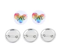 LRXIYODE 5pcs Rainbow Colorful Metal Brooches Lightweight Scarf Pins Decorative Badges for Clothes Bags Jeans Lgbtq Pride Accessories