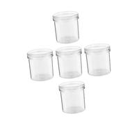 LRXIYODE 5Pcs Transparent Insect Observation Jars Outdoor Magnifying Containers for Bug Viewing Educational Exploration Science