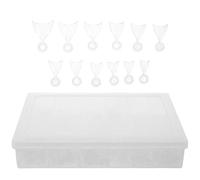 LRXIYODE 600pcs Natural Color Almond Half Cover Acrylic Nail Tips Soft Gel Matte French False Nails Suitable for Beginners and Professional Salon Use