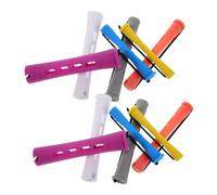 LRXIYODE 60pcs Hair Perm Rods Set with Ergonomic Handles for Women Plastic Curling Rollers for Salon-quality Styling Quick Heat Hair Curlers for Volume Waves and Curls Multipurpose