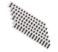 LRXIYODE 60pcs Harmonica Note Stickers for 24/28 Hole Harmonicas in C Key - Removable Self-adhesive Musical Scale Labels for Beginners and Music Practice