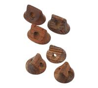 LRXIYODE 6Pcs Assorted Color Synthetic Material Erhu Bridges for Musical Instrument Parts, Simple Style to Improve The Sound and Replace Bridge Strings, Suitable for Erhu Players