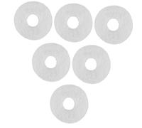 LRXIYODE 6pcs Beige Felt Pads for Keys and Euphonium, Instrument Repair Parts Designed for Improving Sound Quality and Enhancing Longevity, for Professional Musicians