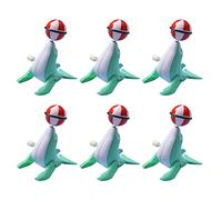 LRXIYODE 6Pcs Creative Wind Up Sea Lion for Fun Clockwork Animal Playthings No Batteries Needed Random Color for Imagination and Coordination Development Random Color