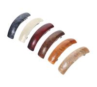 LRXIYODE 6Pcs Decorative Spring Hair Clips for Women Elegant Hair Accessories Small No Slip Claw Clips for Charming Hairstyles and Fashionable Looks
