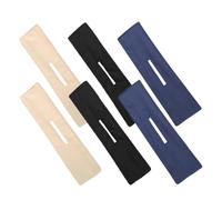 LRXIYODE 6pcs Easy Hair Bun Maker for Women Lazy Hair Curler Styling Tools Portable and Firm Bun Makers in Black Beige Navy Blue for Effortless Updos and Travel Use