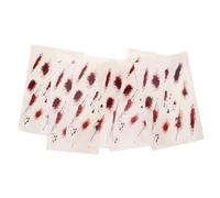 LRXIYODE 6pcs Halloween Zombie Stickers: Realistic Fake Scar Decals Temporary Body Stickers For Vampire Makeup Party And Theater