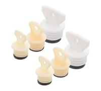 LRXIYODE 6pcs Hot Water Bottle Stopper Replacement Set Large, Medium, Small Sealing Plugs and Washers for Hot Water Bags, Thermal Bottle Screw Caps for Winter Use