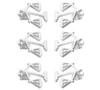 LRXIYODE 6pcs Lawyer Brooch Pin Metal Justice Scales Lapel Pins for Men Suit Accessories with Secure Fastener Versatile Collar Badge for Shirts Coats Scarves and Backpacks