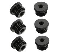 LRXIYODE 6Pcs Mic Stand Adapter Durable Tripod Screw Connector for Thread Compact and Practical Microphone Stand Conversion