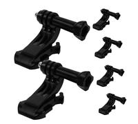 LRXIYODE 6pcs Paddle Board Camera Mount Bracket with Long Thumb Screws Saltwater-resistant Surfboard Camera Holder Stand Quick Release Plate for Water Sports