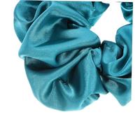 LRXIYODE 6pcs Satin Large Hair Scrunchies for Women Elastic Smooth Hair Bands in Navy Khaki Pink Brown Green Black Soft Ponytail Holders for Twists Buns