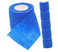 LRXIYODE 6pcs Self-Adhesive PET Finger Breathable Dog Vet Wrap for Cats and Dogs Multi-Function Portable Finger Supplies for Injury Care