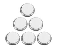 LRXIYODE 6pcs Trumpet Valve Caps Replacement Parts Soft Touch Finger Buttons for Trumpet Supplies Easy Install and Removal for Comfortable Play and Quick Maintenance