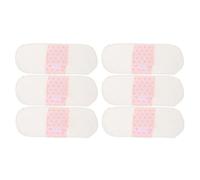 LRXIYODE 6pcs Washable Menstrual Pads for Women Cotton Cloth Panty Liners Breathable Soft Reusable Period Pads Postpartum Maternity Thin Discreet Sanitary Protection