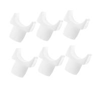 LRXIYODE 6pcs Wheelchair Rail Support Blocks and Easy to Install Guides for Enhanced Stability and Comfort Compatible Various Wheelchair Models