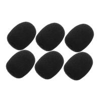 LRXIYODE 6Pcs Windscreen for Lavalier Microphone Durable Mini Headset Windshield Wind Protection for Wireless Lap Mic Podcasts and Live Events