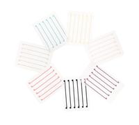 LRXIYODE 7 Sheets Silicone Eyelash Lift Pads for Perming Flexible Tear-Resistant Lash Curl Shields with Soft Protective Silicone Material Reusable Eyelash Curler Pads for Salon and Home Use