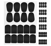 LRXIYODE 70pcs Soft Silicone Mouthpiece Pads for Saxophone Clarinet Self Adhesive Cushions Thickness Comfortable Fit Durable Protection for Beginners and Professionals