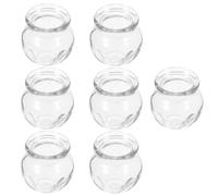LRXIYODE 7pcs Glass Cupping Set for Body Massage, Household Chinese Cupping Therapy Device Vacuum Suction, Professional Fireless Glass Cups for Relaxation and Acupoint Treatment Random