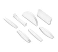 LRXIYODE 7Pcs Physics Optical Lens Set for Middle School Teaching Transparent Concave Convex Acrylic Lenses for Refraction and Reflection Experiments Precise Light Transmission Tools