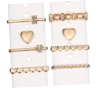 LRXIYODE 8 Pcs Watch Strap Charms Durable Decorative Rings Easy to Install Compatible with Various Watch Bands Stylish Accessory for Personalizing Smartwatches