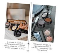 LRXIYODE 8pcs Eyeshadow Organizer Case White Lightweight Durable Makeup Container for Travel and Home Storage Portable Empty Single Eyeshadow Dispenser Box